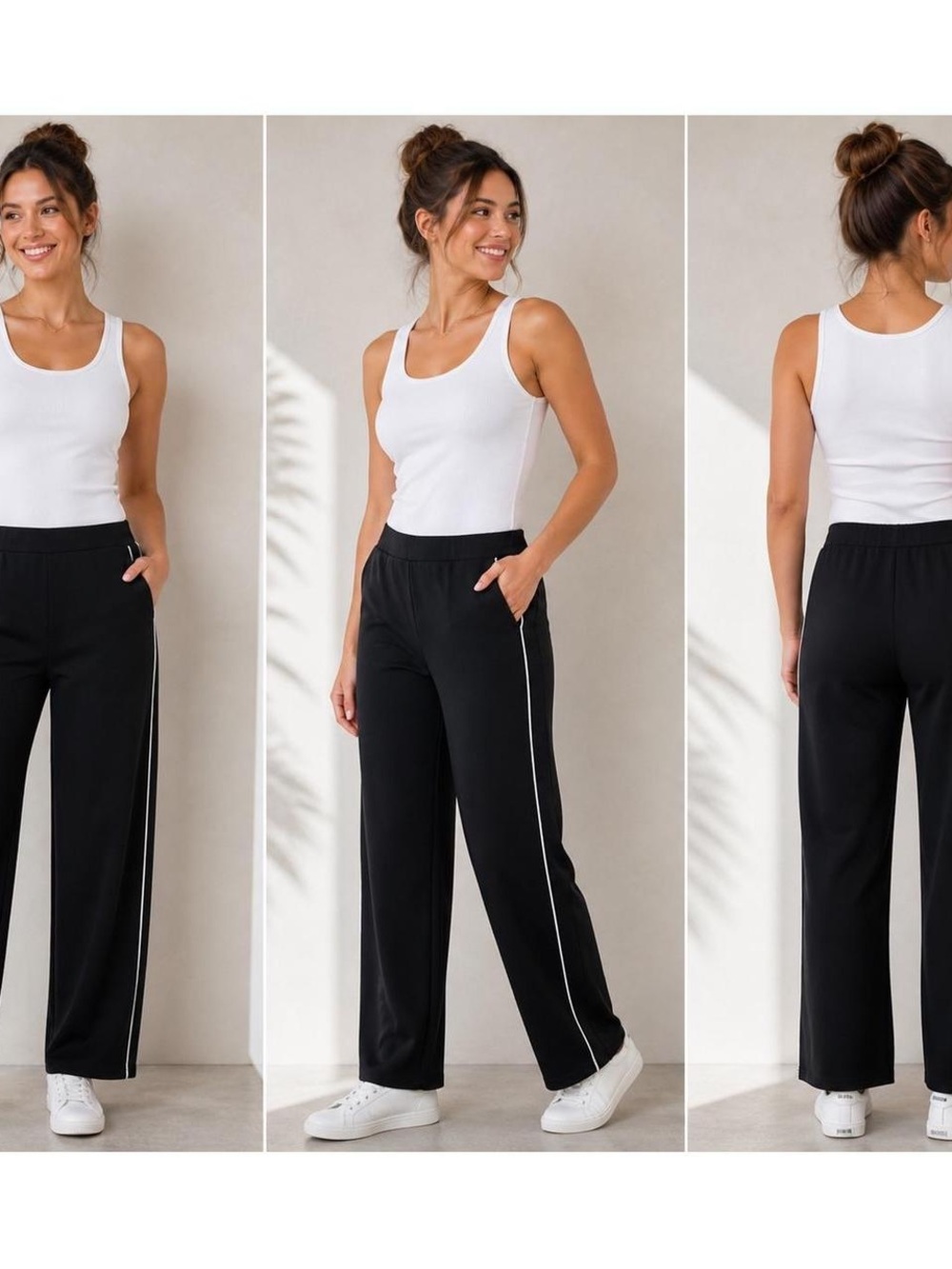 Black Aerie Chill Up Trousers